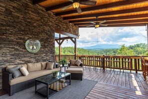 Amazing view of Mount LeConte!