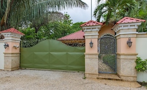Gated entrance