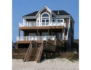 Oceanfront / Beach Side of home. Private Boardwalk. Perfect for your wedding !!