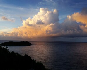 Sunrise over Ditliff Point and Rendezvous Bay