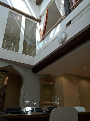 Atrium, looking up