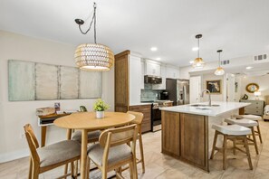 Dining Area with Slider Access to Private Covered Patio
