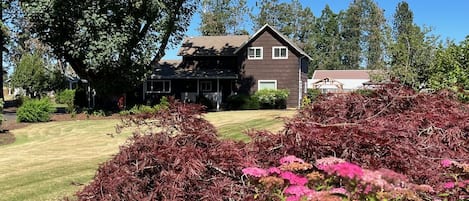 Farmhouse and yard