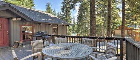 Tahoe Vista Vacation Rental | 6BR | 3.5BA | Stairs Required | 3,200 Sq Ft