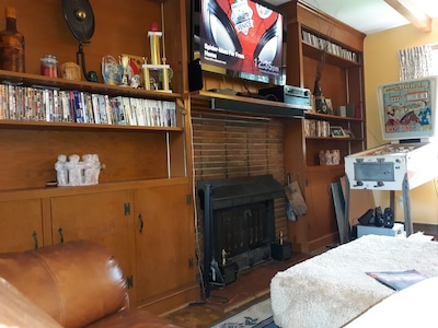 A Clean, Safe, House full of steel balls & vintage game consoles