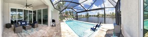 Panoramic view of Pool deck