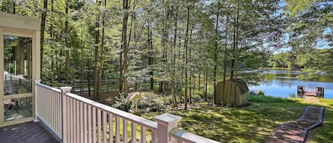 Milford Vacation Rental | 2BR | 2BA | 1,905 Sq Ft | Stairs Required