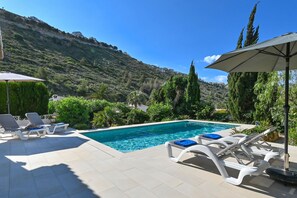Terrace and pool