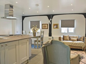 Stylishly furnished open plan living space | The Coach House, Peldon, near Colchester
