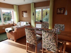 Uitzicht vanuit accommodatie