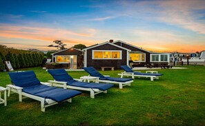 The Yard is Perched High on a Bluff with gorgeous breathtaking views