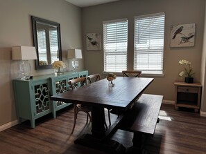 The perfect spot to gather, enjoy a meal, and make lasting memories!