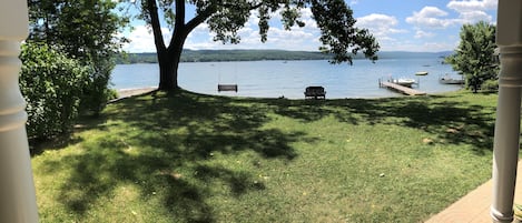 view from the porch