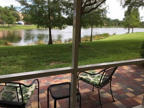 Pavers off lanai 