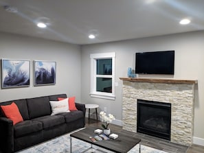 Living Room with Smart TV