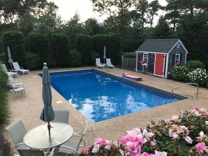 Serener view of pool