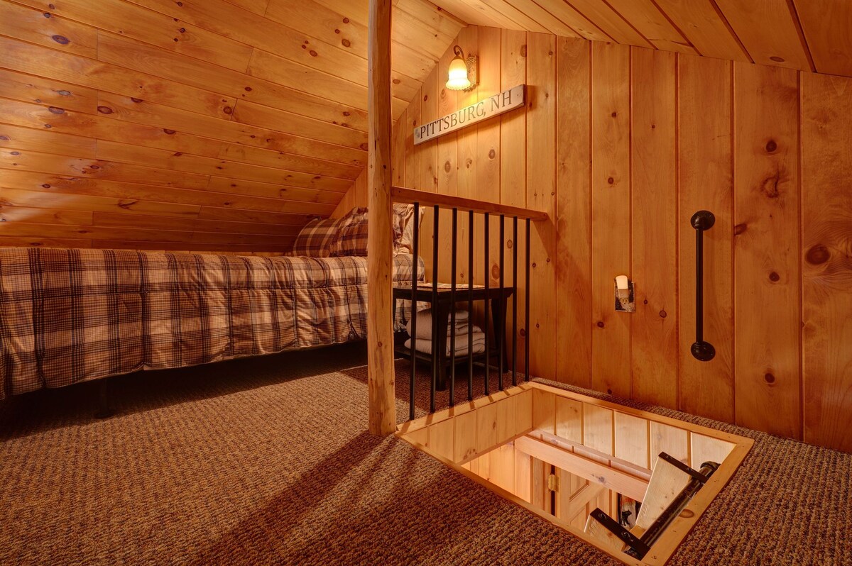 Camp Coös – serene mountain and lake views with ATV/snowmobile trail access