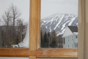 Blick von der Unterkunft