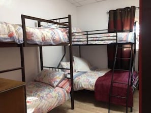 1 of 2 bedrooms . sleeps 5