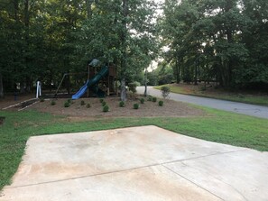 Parking spot & play ground 
