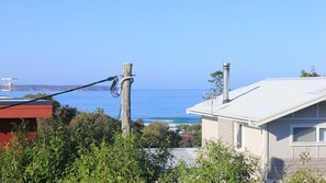 View from top deck , short walk down the back lane way .