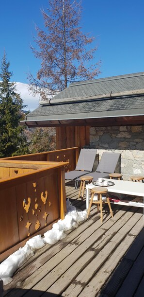 La terrasse plein soleil
