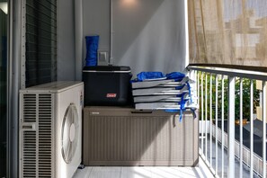 LANAI (BALCONY): We also provide beach gear and so much more!