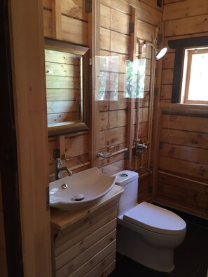 Bathroom for pool
