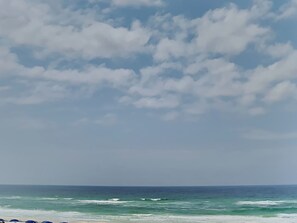 Private Gulf Front Balcony View