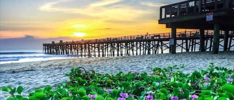 Sunrise over the Flagler Beach Pier
