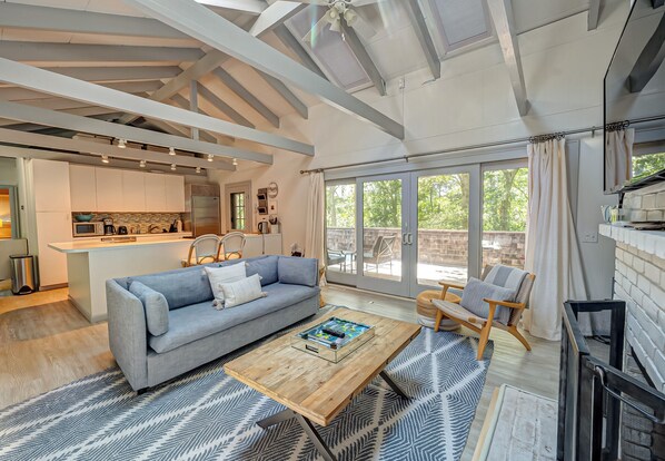 Open concept living room