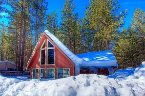 Exterior of the House- in Winter