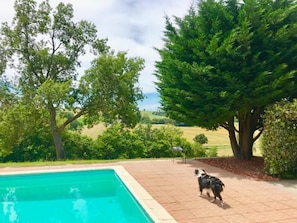 Terrasse piscine