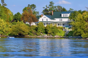 View from the lake.