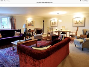 Large comfortable sitting room