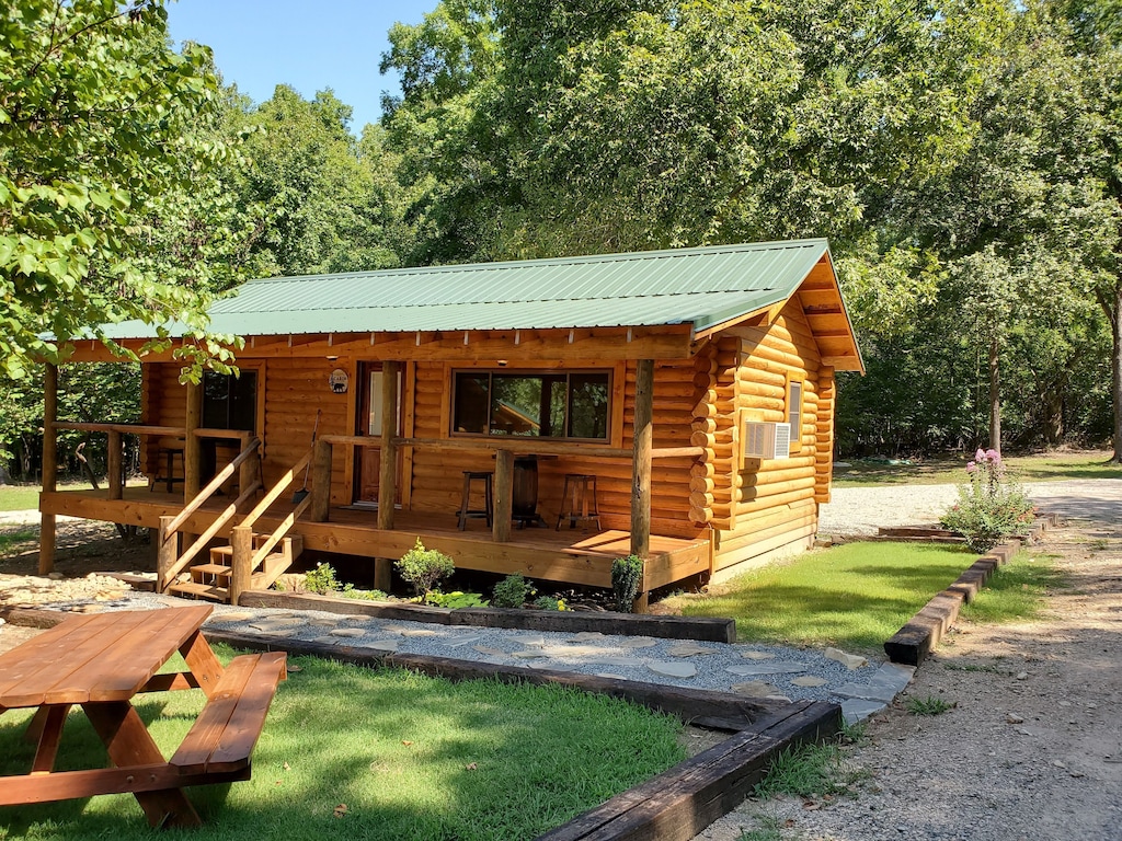 Cozy Log Cabin In Our Family Retreat On Lake Hamilton Hot Springs
