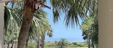 Ocean view from balcony