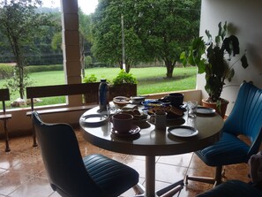 Outdoor dining