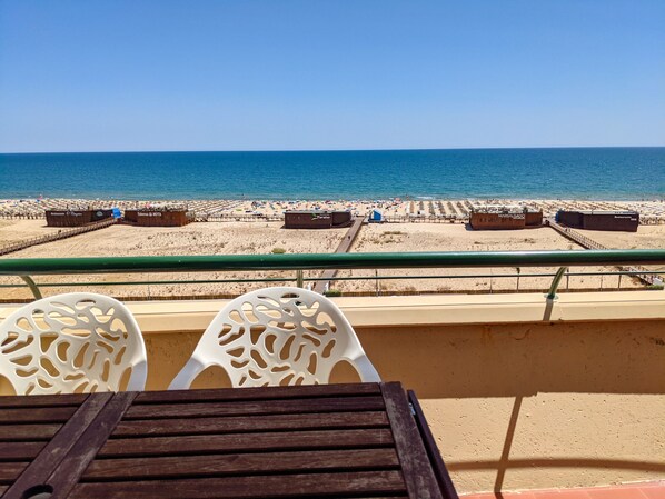 large balcony with sea beach view (270 degrees view)