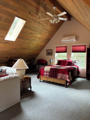 Here is where you will sleep - very comfortable queen bed