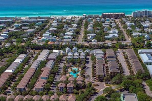 Aerial view of Villages of Crystal Beach