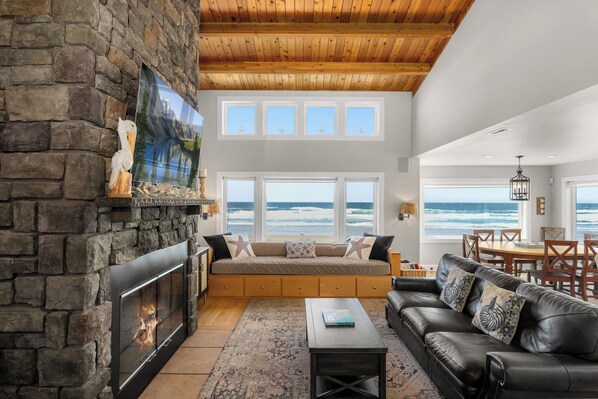 This is view when you walk into the house.