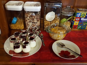 Repas de petit déjeuner