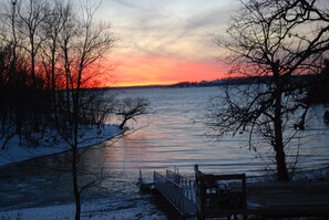 Winter sunset
