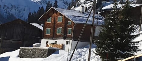 Notre Chalet en hiver