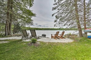 Property Exterior | Lakefront | Fire Pit | Kayaks | Canoe