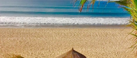 View of Beautiful Blue Ocean from Condo 