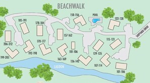 Beachwalk Complex Map