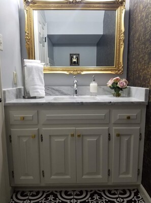 Hall  half bathroom