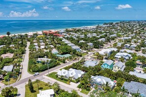 Aerial view of home